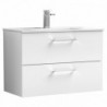 Arno 800mm Wall Hung Double Drawer Vanity Units