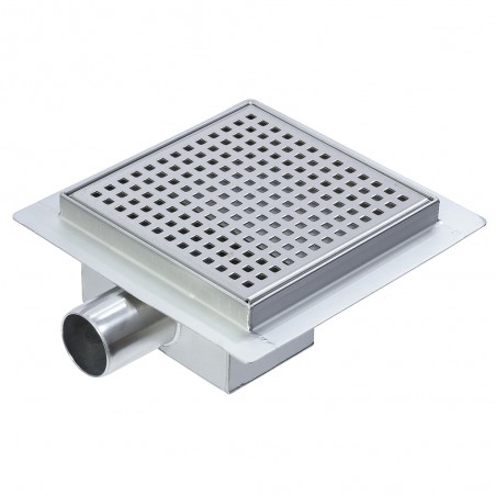 200mm Stainless Steel "Square" Wetroom Drainage System