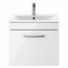 Athena 500mm Wall Hung Drawer Vanity Units