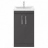 Athena 500mm Freestanding Cupboard Vanity Units