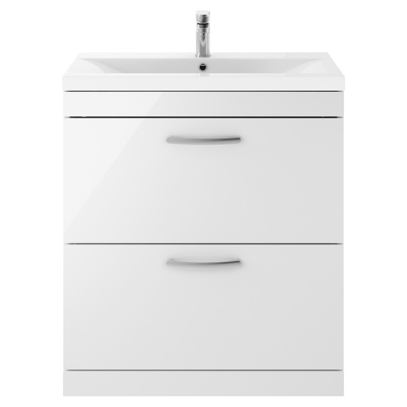 Athena 800mm Freestanding Double Drawer Vanity Units