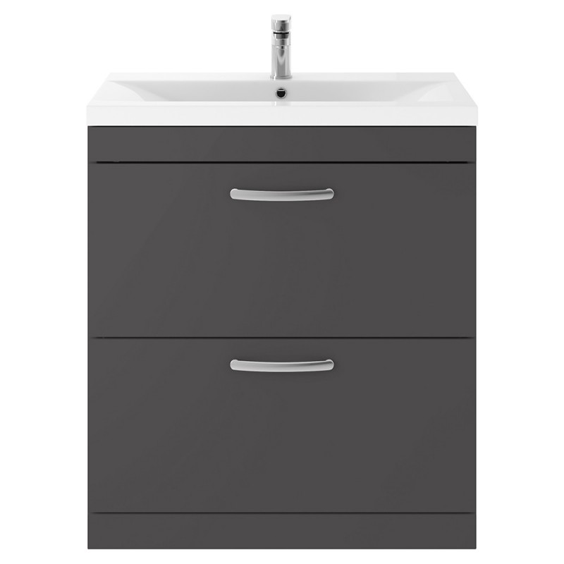 Athena 800mm Freestanding Double Drawer Vanity Units