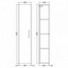 Athena 300mm x 1435mm Tall Cupboard Units