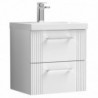 Deco 500mm Wall Hung Double Drawer Vanity Units