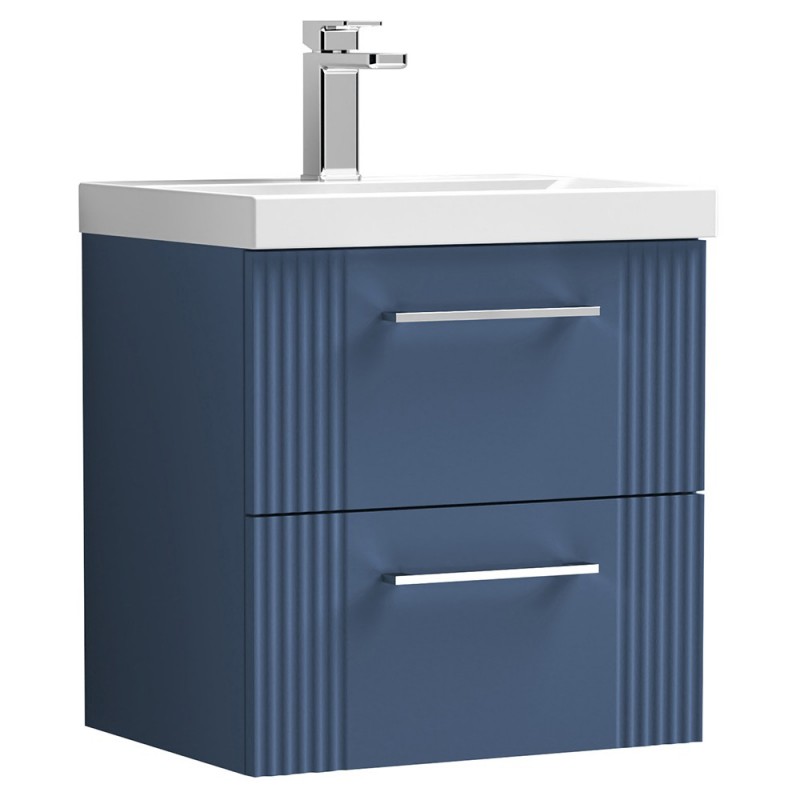 Deco 500mm Wall Hung Double Drawer Vanity Units