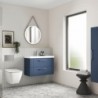 Deco 800mm Wall Hung Double Drawer Vanity Units