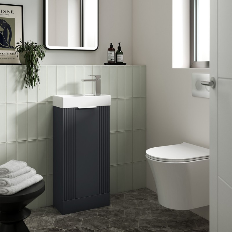 Deco 400mm Freestanding Compact Cupboard Vanity Units