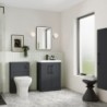 Deco 500mm Back-To-Wall WC Units