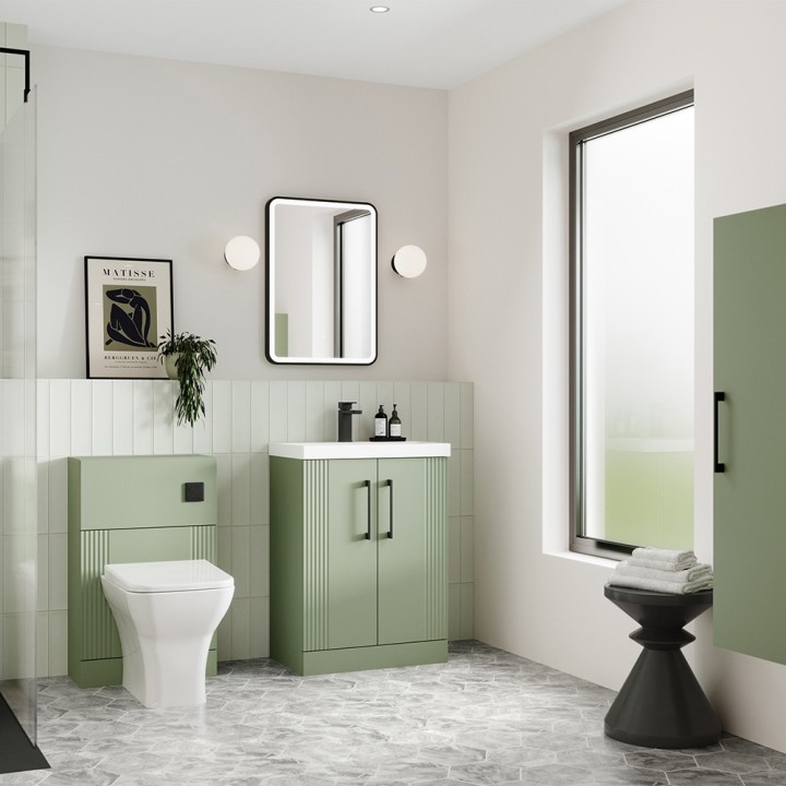 Deco 500mm Back-To-Wall WC Units