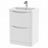 Lunar 600mm Freestanding Drawer Vanity Units