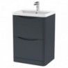 Lunar 600mm Freestanding Drawer Vanity Units