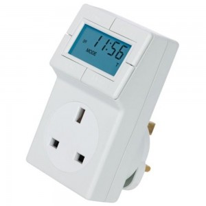 Plug-In Electronic Thermostat and 24hr Timer