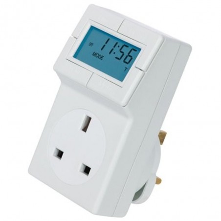 Plug-In Electronic Thermostat and 24hr Timer