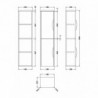 Parade 3500mm x 1200mm Bathroom Cupboard Units