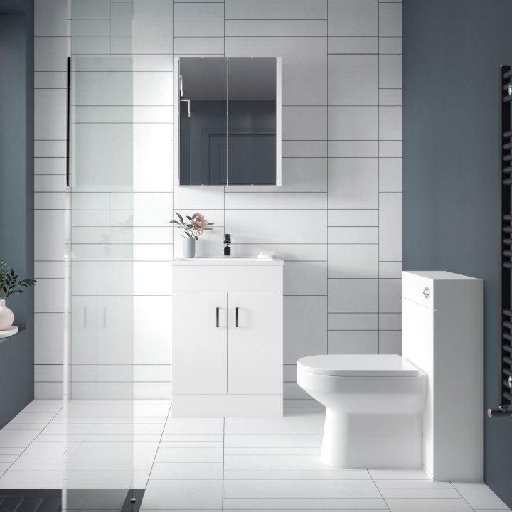 Eden 500mm Freestanding Vanity Units - Insitu