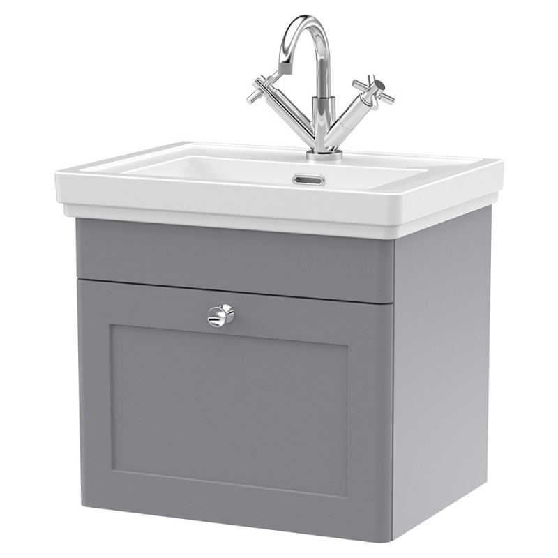 Classique 500mm Wall Hung Traditional Drawer Vanity Units