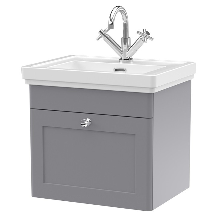 Classique 500mm Wall Hung Traditional Drawer Vanity Units