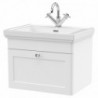 Classique 600mm Wall Hung Traditional Drawer Vanity Units