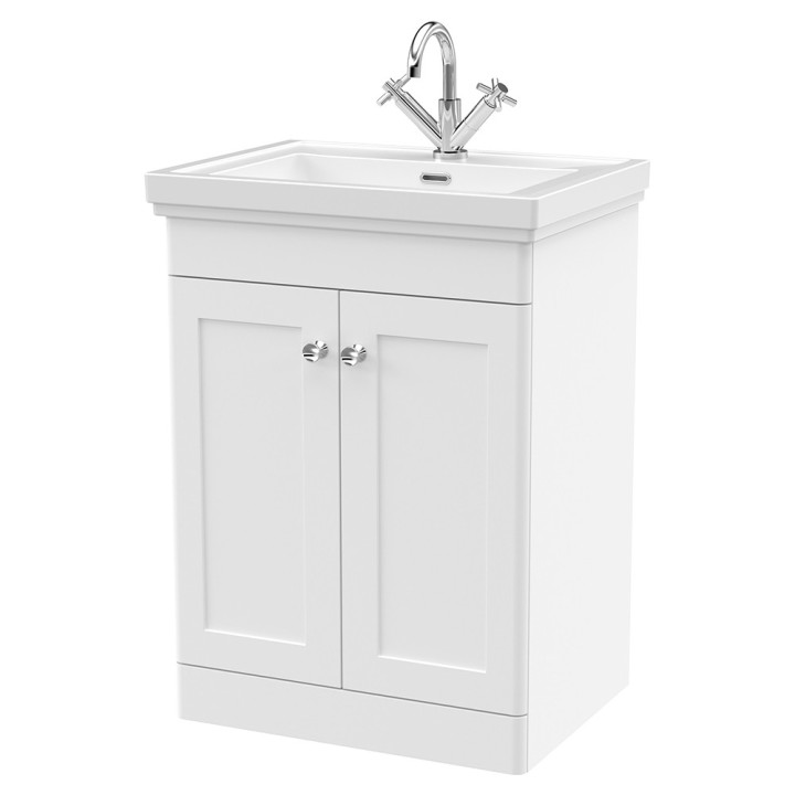 Classique 600mm Freestanding Traditional Drawer Vanity Units