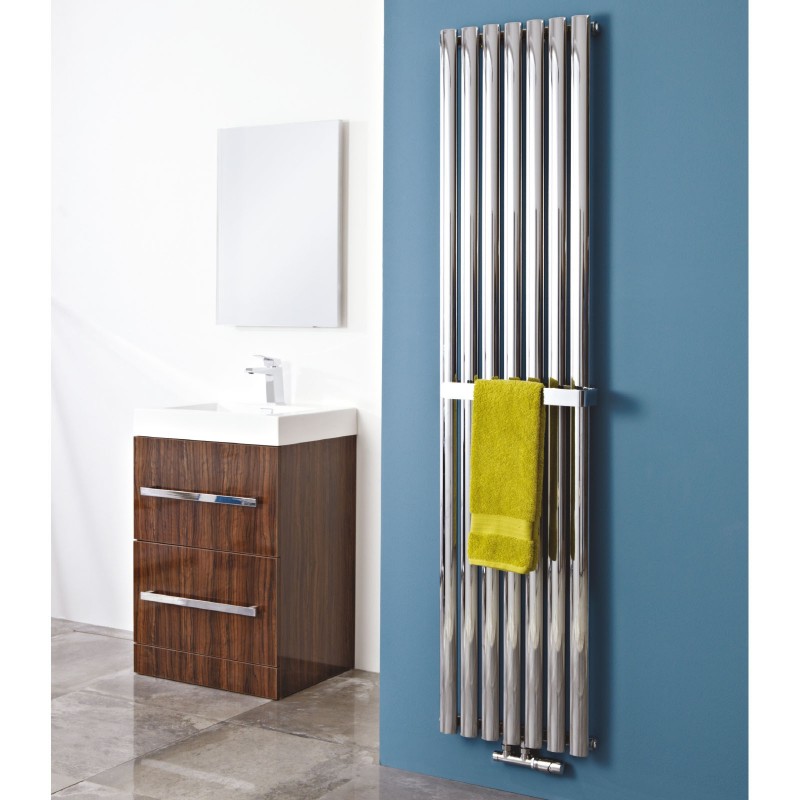 300mm(w) OR 400mm(w) Chrome Towel Bars for "Alpha, Avantis, Luna, Metis, Elias, Comet & Comb" Radiators