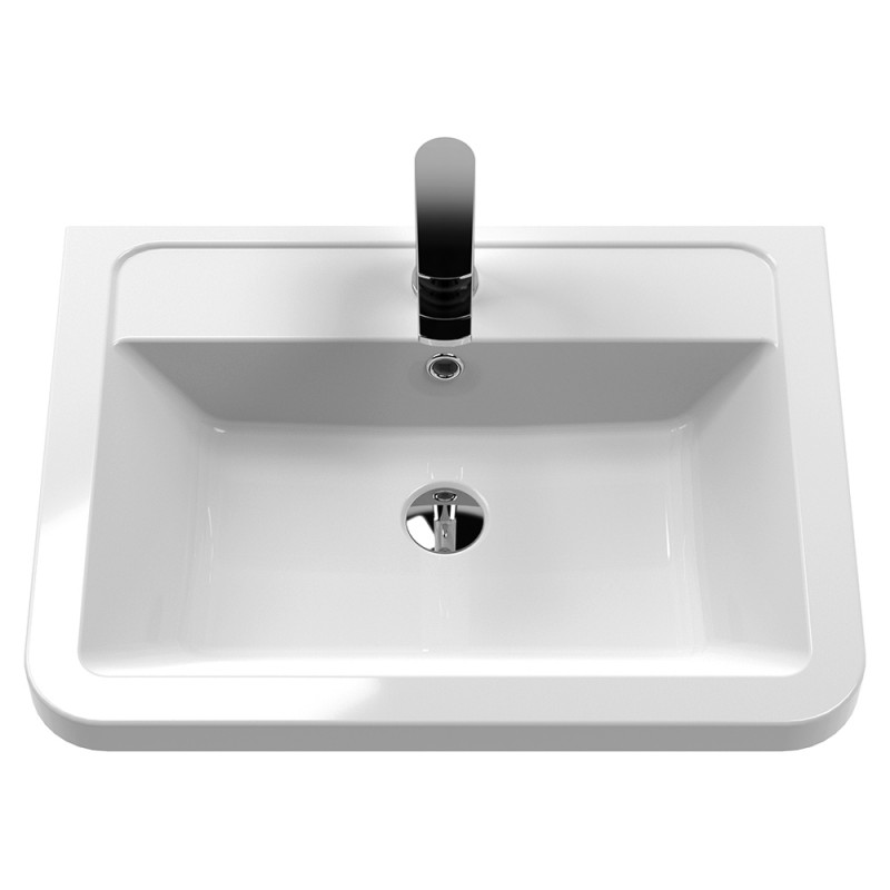 Parade 600mm Wall Hung Double Drawer Vanity Units