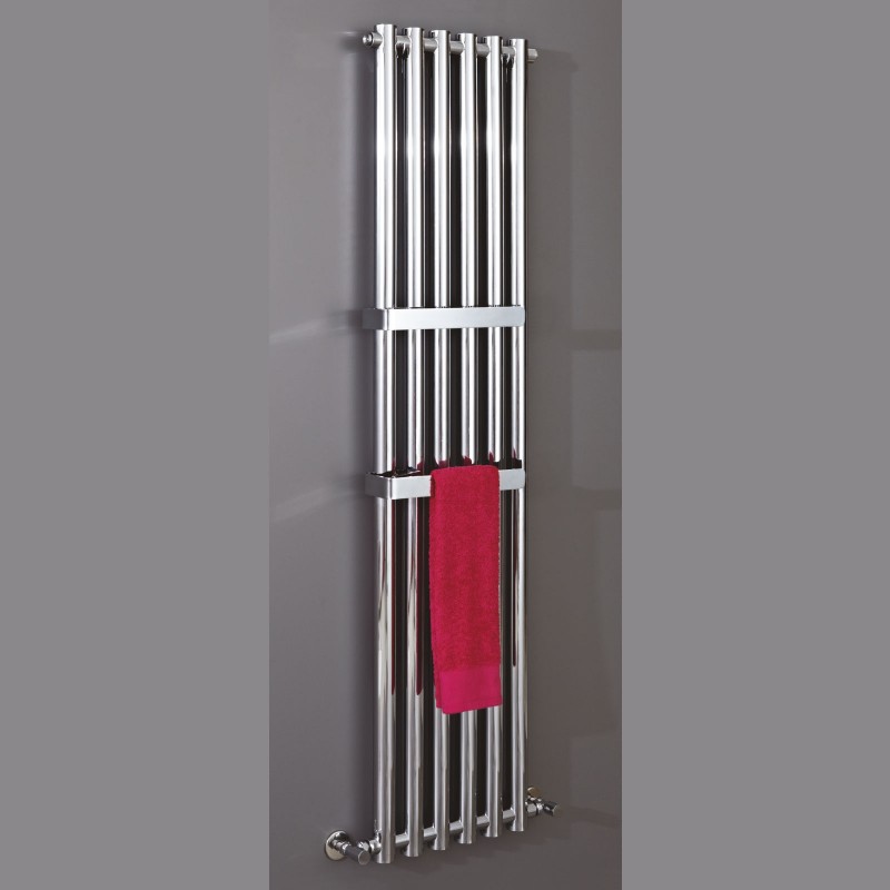 300mm(w) OR 400mm(w) Chrome Towel Bars for "Alpha, Avantis, Luna, Metis, Elias, Comet & Comb" Radiators