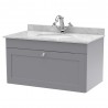 Classique 800mm Wall Hung Traditional Drawer Vanity Units With Worktops