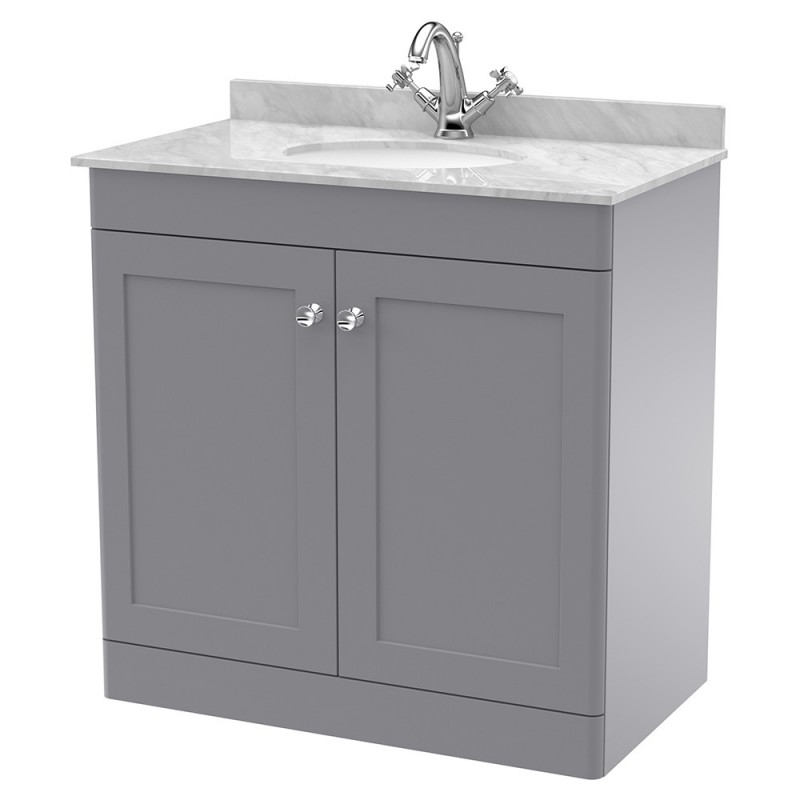 Classique 800mm Freestanding Traditional Vanity Units With Worktops