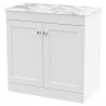 Classique 800mm Freestanding Traditional Worktop Vanity Units