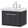 Lille 600mm Wall Hung Single Drawer Vanity Units