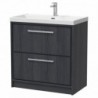 Lille 600mm Freestanding Double Drawer Vanity Units