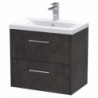 Juno 600mm Wall Hung Double Drawer Vanity Units