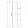 Juno 350mm x 1433mm Tall Cupboard Units