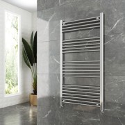 Straight Chrome Ladder Rails