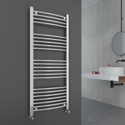Curved Chrome Ladder Rails