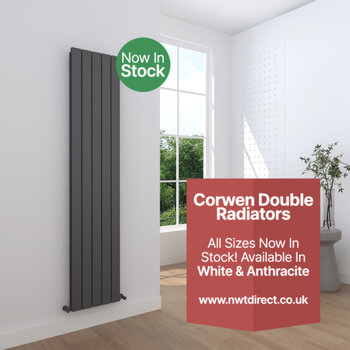 🚨Available To Order - Corwen Double Radiators!🚨These stunning flat panel #aluminium #radiators boast a generous heat output, order in either #White or #Anthracitewww.nwtdirect.co.uk#heating #bathroom #plumbing #decor #valves #designerhome ...