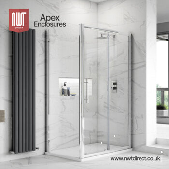 🛒Shop our range of Apex # Enclosures.This include #Quadrant, Offset Quadrant, Sliding Doors and Side Panels. Available in Black & #Chrome 👉https://tinyurl.com/ms52ef8u#shower #decor #inspo #homedecor #heating #towelrail #plumbing #insta ...