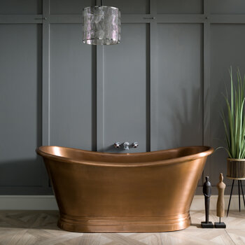 Stunning #Traditional #Copper Freestanding Baths!These handmade pieces of art are available in either Polished or Brushed finishes. 📞contact us today on 01492 573 738 for more information.nwtdirect.co.uk#bathroomrenovation #copperbath ...